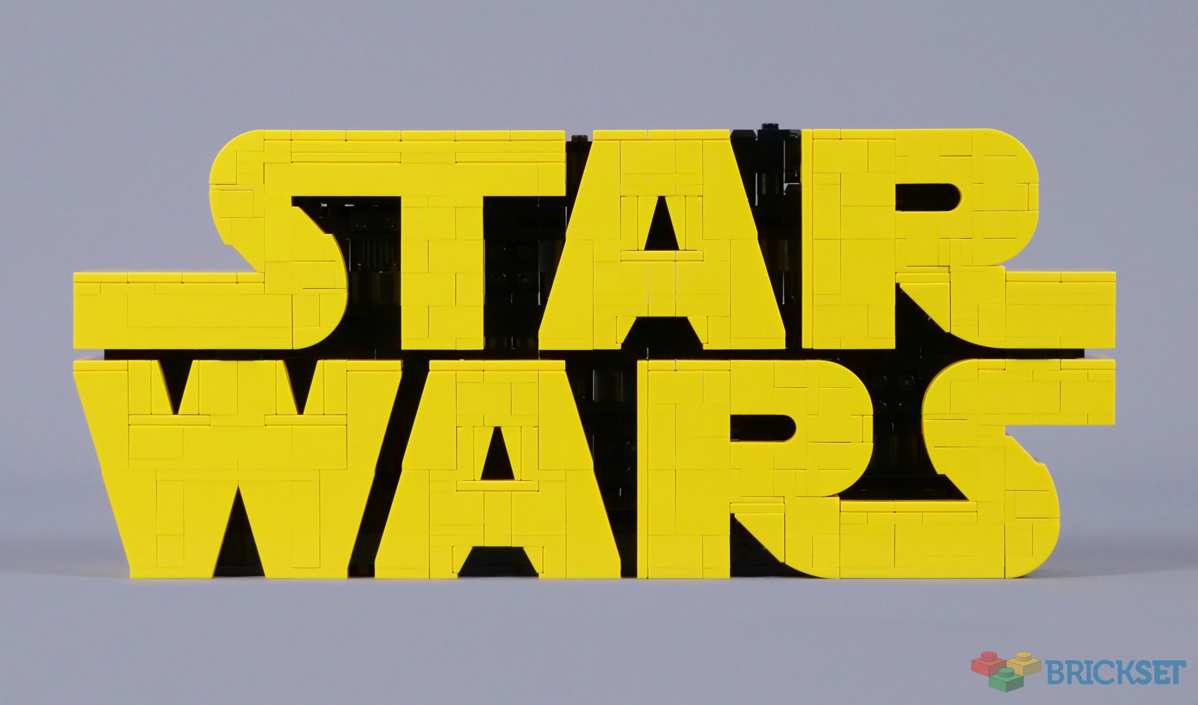 LEGO Star Wars 75407 Star Wars Logo review | Brickset
